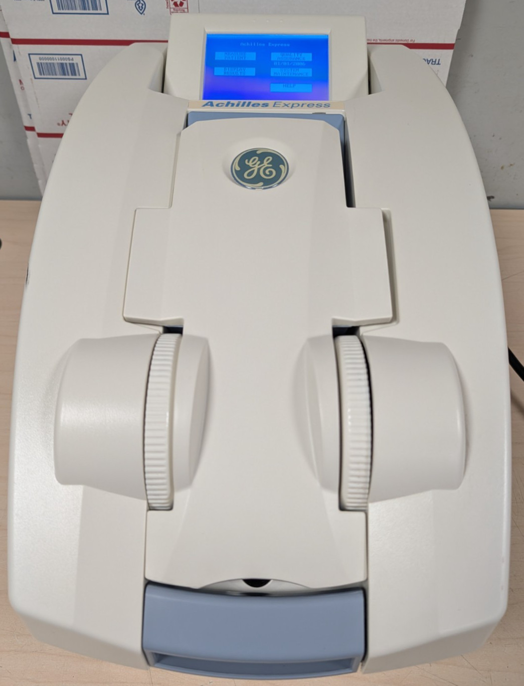 GE LUNAR ACHILLES EXPRESS BONE ULTRASONOMETER W/POWER CORD (POWERS ON!)
