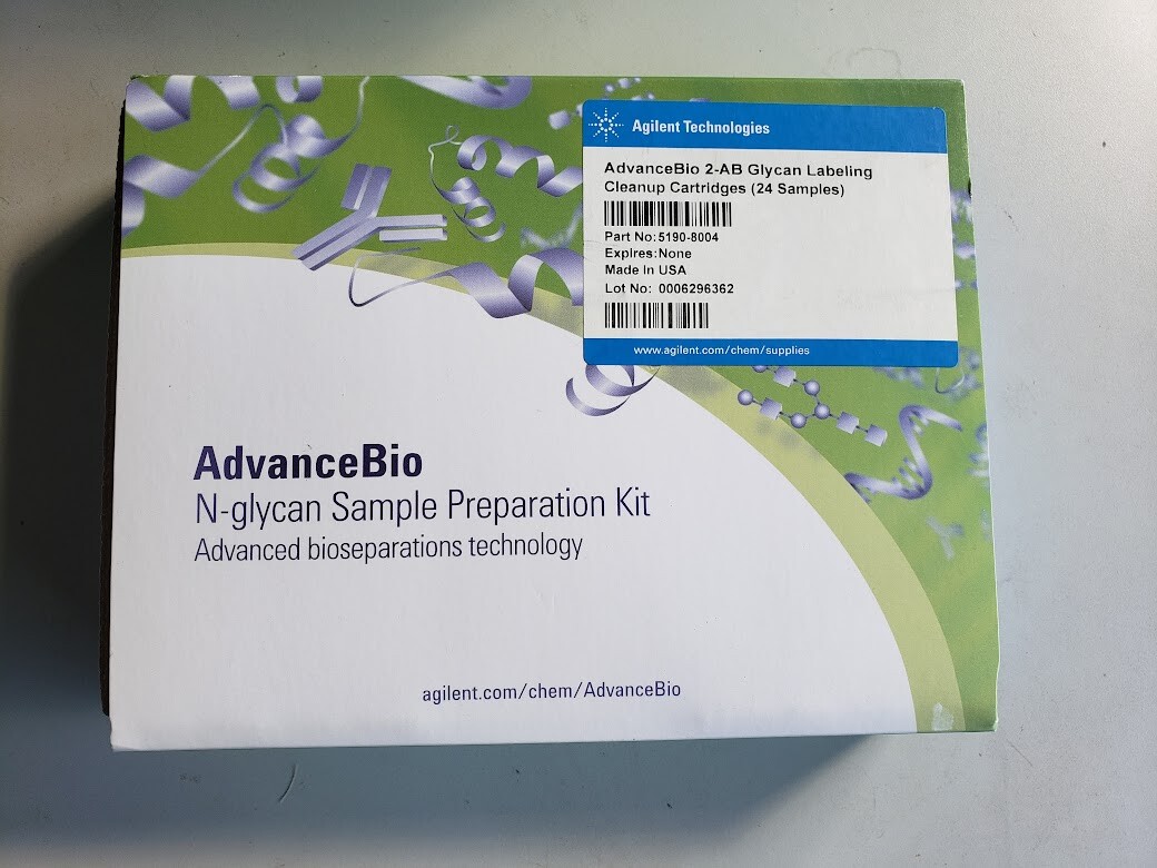 Agilent AdvanceBio N-Glycan Sample Preparation Kit 5190-8004 2-AB Glycan