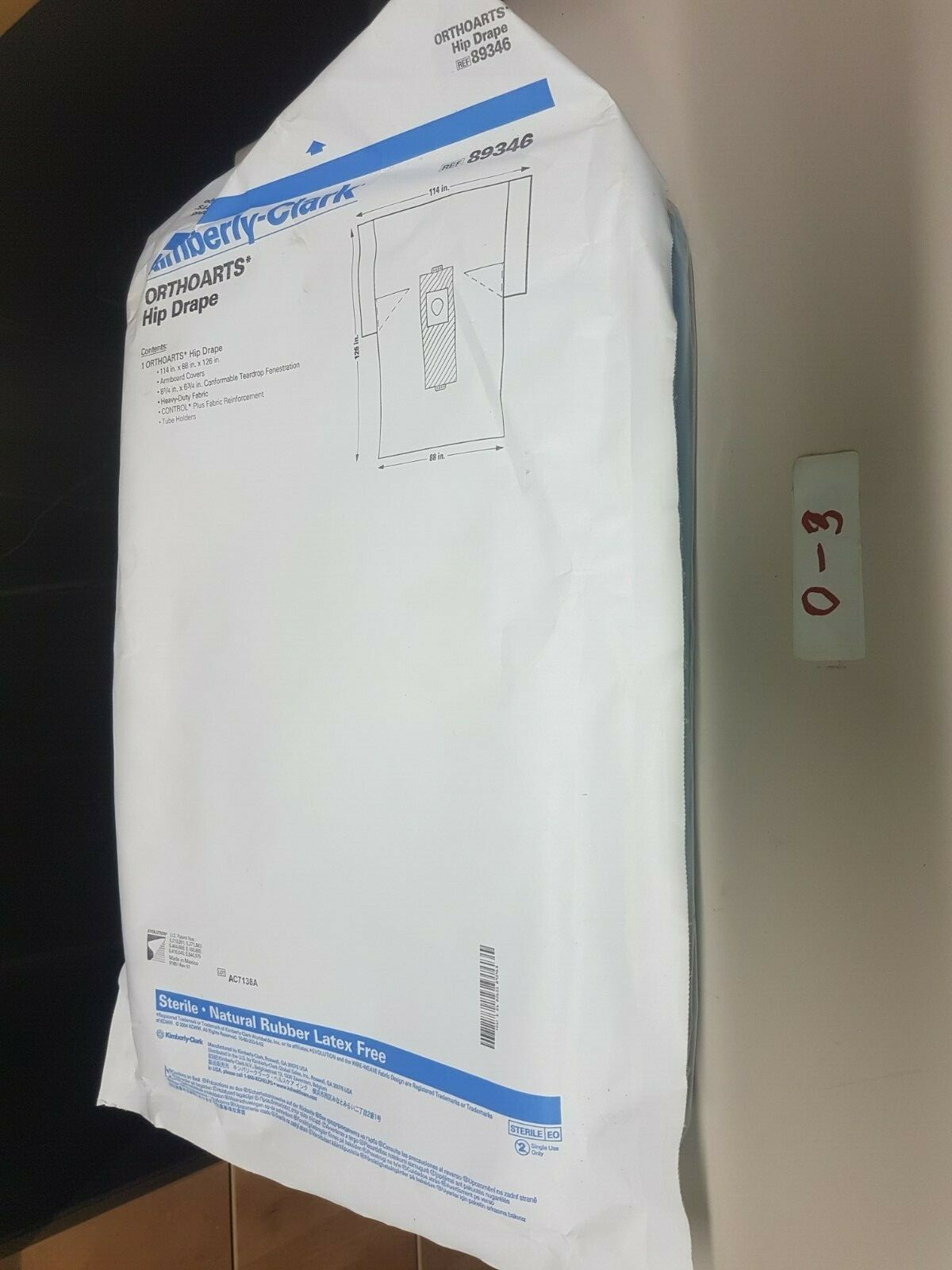 Kimberly-Clark 89346 ORTHOARTS Hip Drape