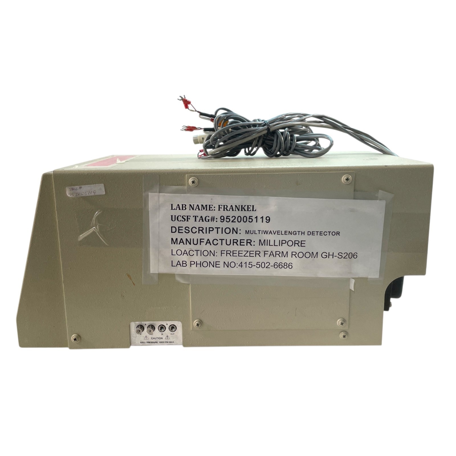 Waters Millipore 490E Multiwavelength Detector Module HPLC 100-240V