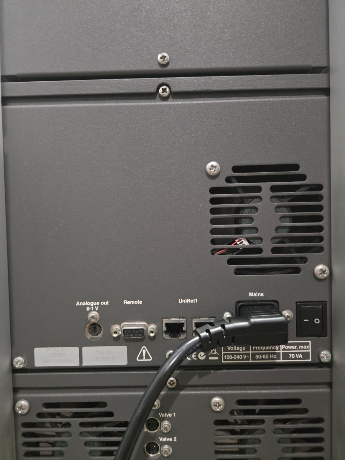 GE Amersham Biosciences UV-900 AKTA Detector UV Absorption Monitor