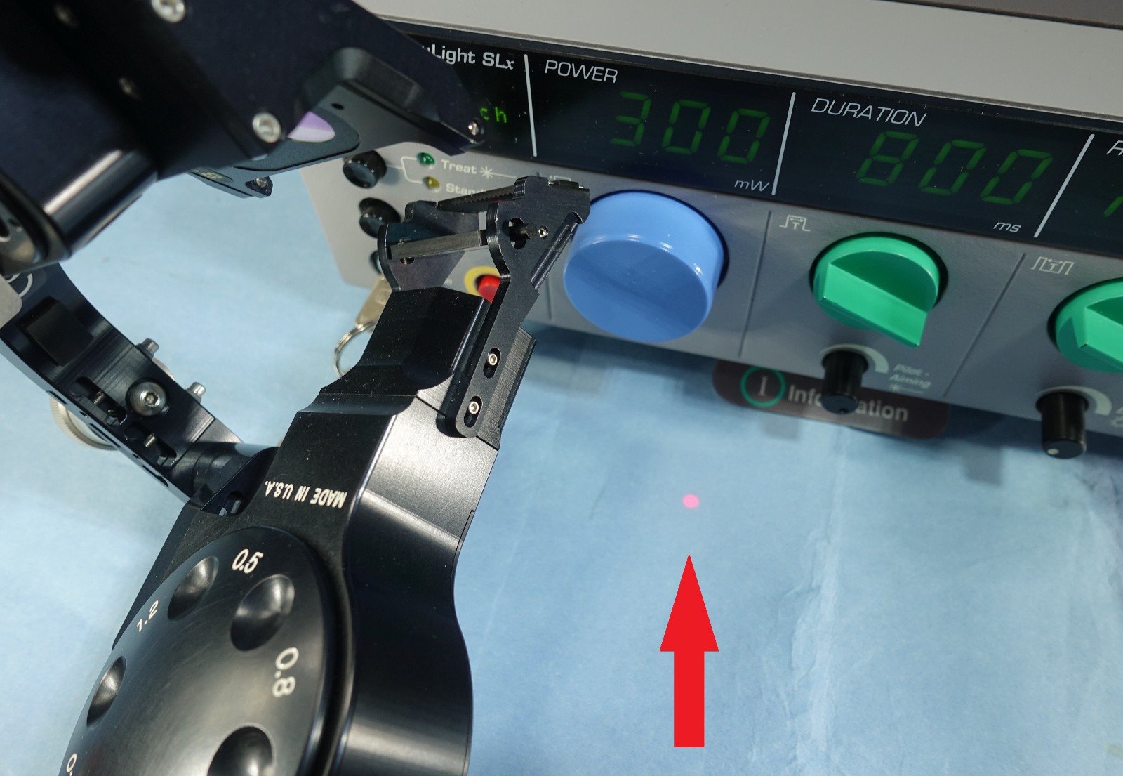 Iris Medical 810nm Laser Slit Lamp Adapter (SLA)