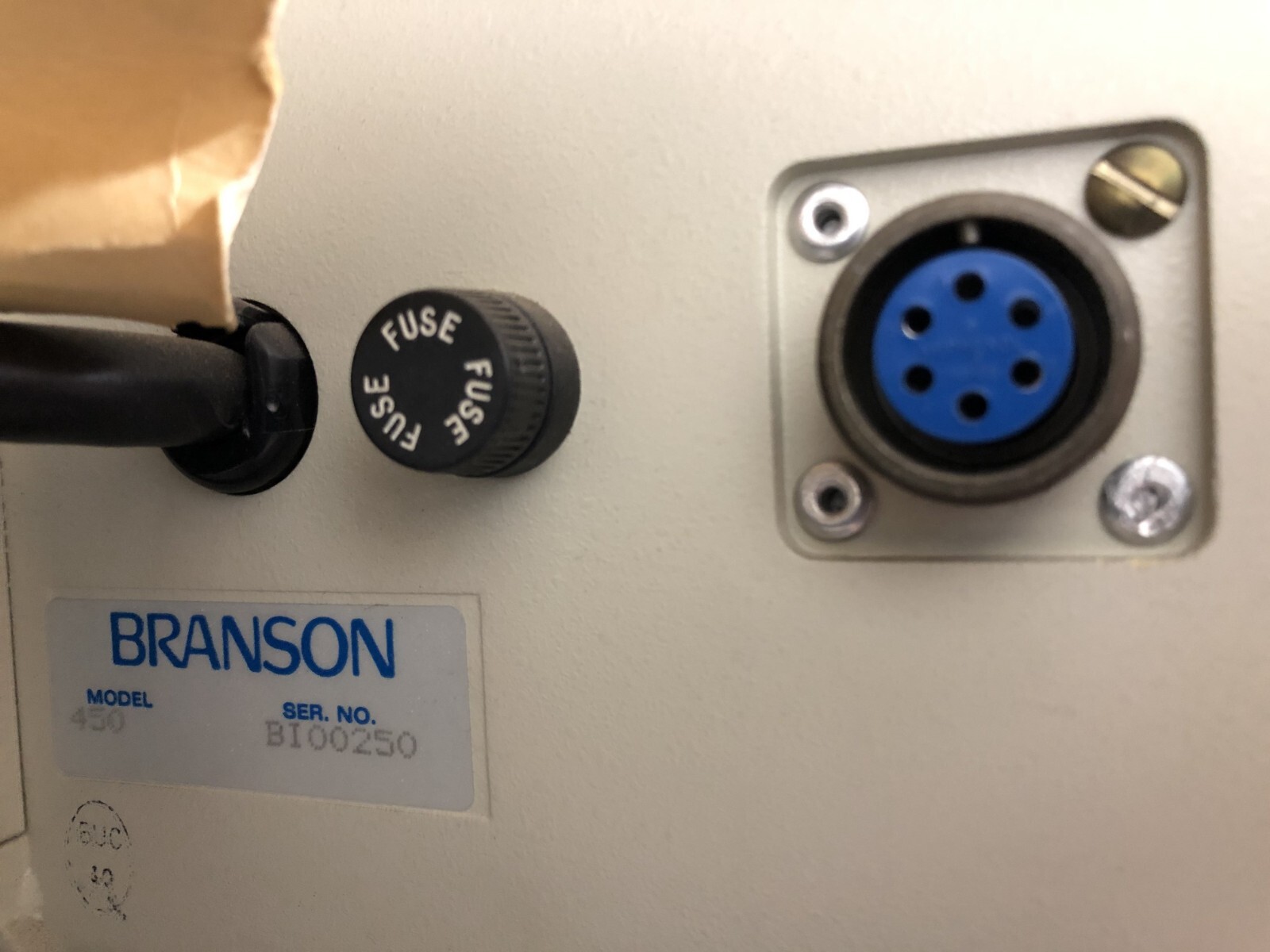 Branson Sonifier 450 Cell Disrupter Power Supply (w/ 30 Day Parts & Labor WTY)