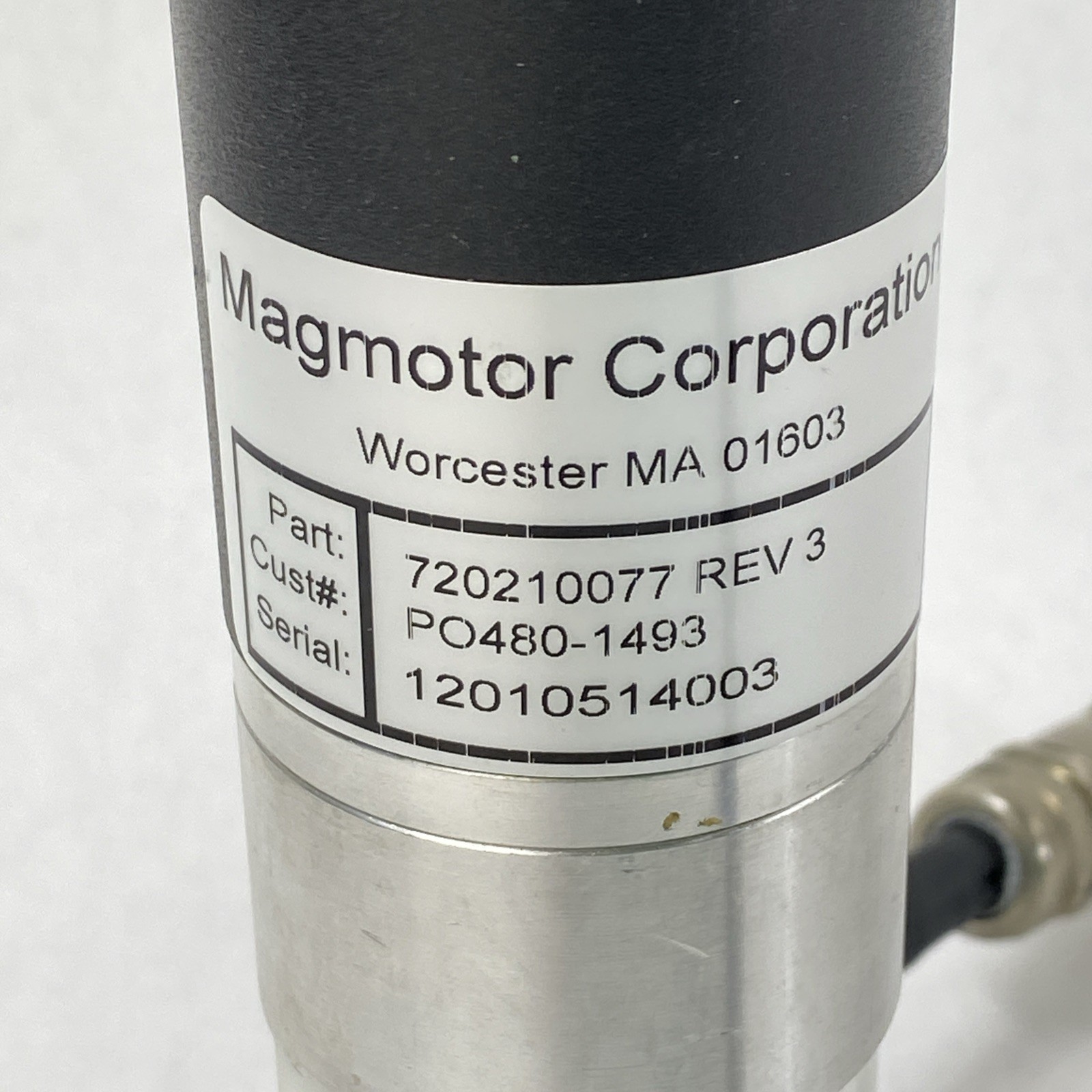 New Brunswick Scientific Magmotor 720210077 11″ Fermenter Agitator