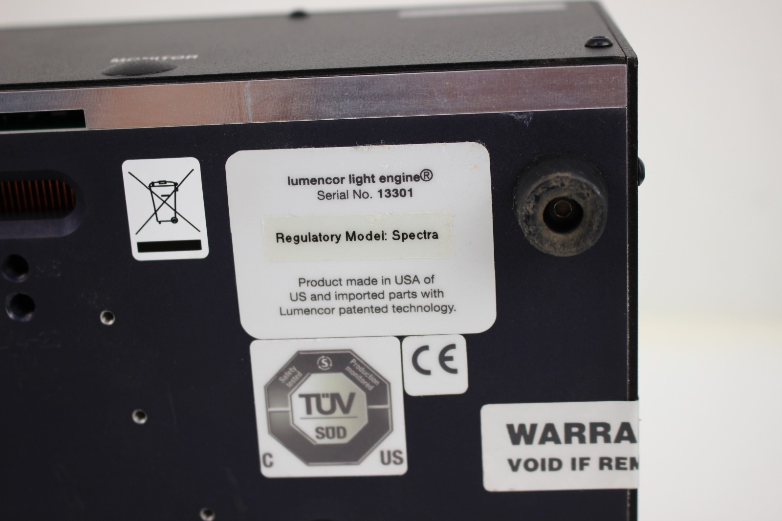 Lumencor SPECTRA Light Engine – AS-IS Untested