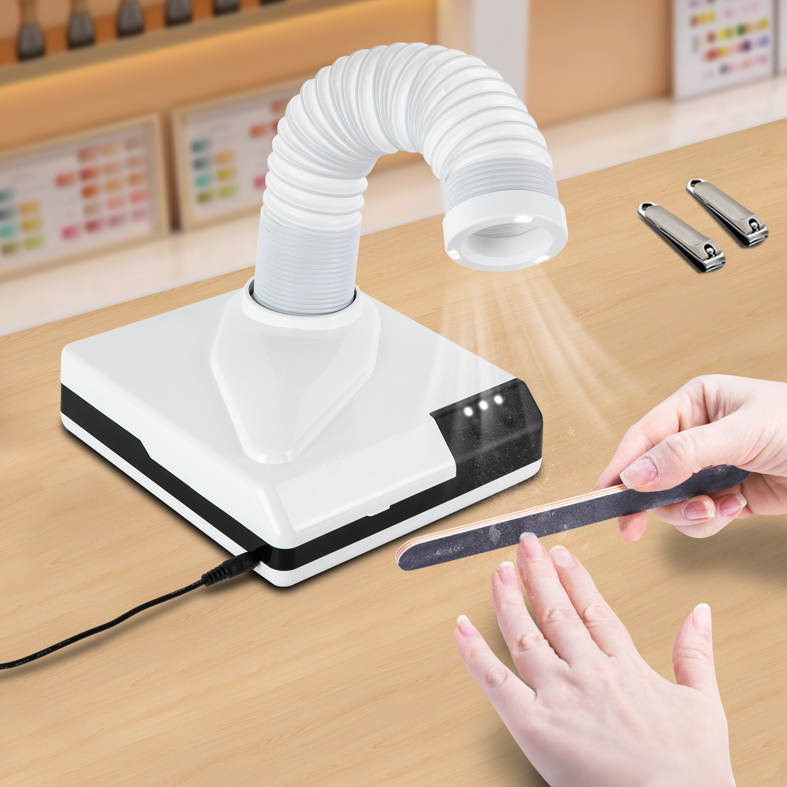 Dentistry Vacuum Cleaner Dental Lab Vacuum Cleaner With 3 LED Spotlights 60W