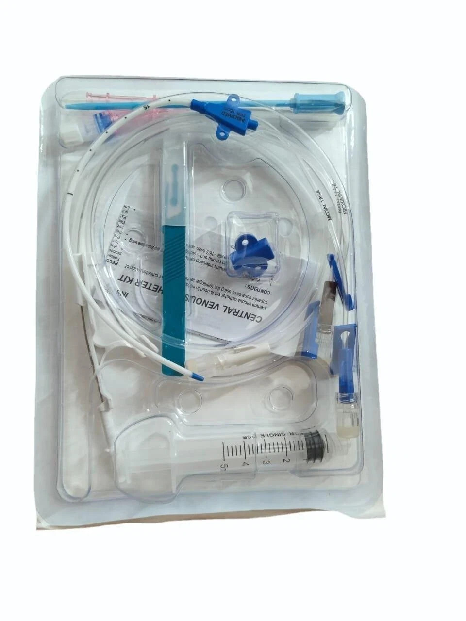 Central Venous Kit Triple Lumen Sterile 7Fr 160mm Pack of 10