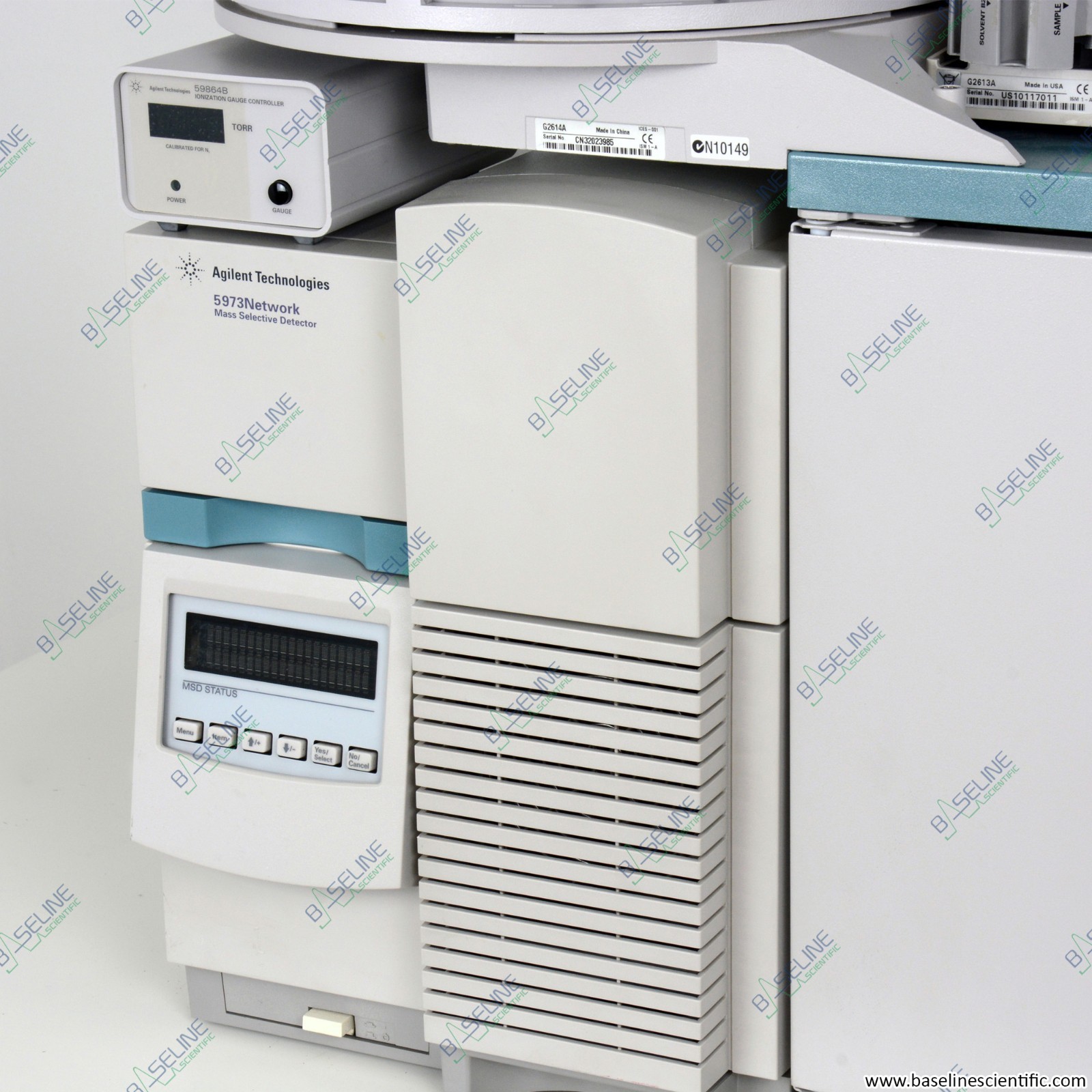 Agilent 5973N MSD Diffusion Pump with ONE YEAR WARRANTY