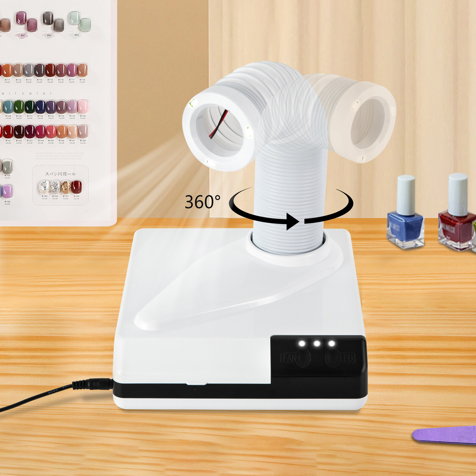 Dentistry Vacuum Cleaner Dental Lab Vacuum Cleaner With 3 LED Spotlights 60W