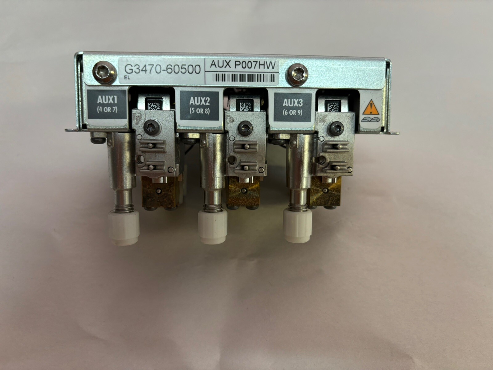 Agilent AUX EPC Flow control manifold G3470-60500