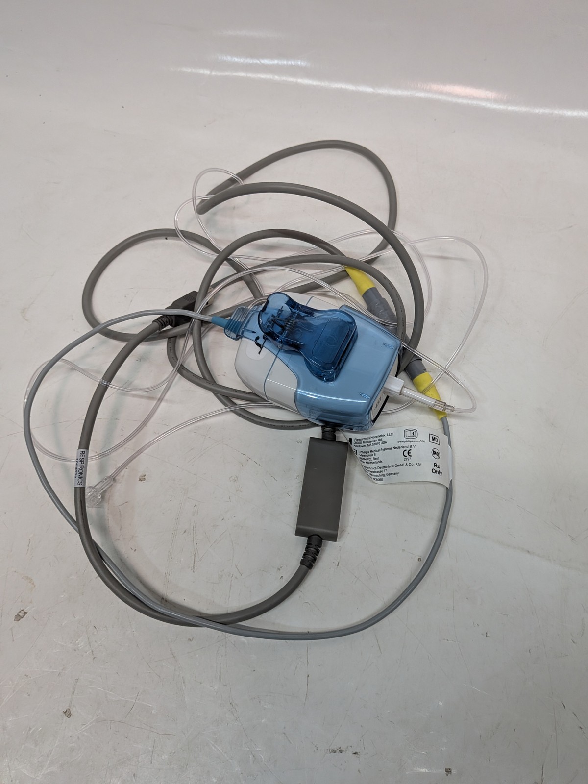 Philips Respironics LoFlo 1098078 EtCO2 sensor module cable assembly Rx