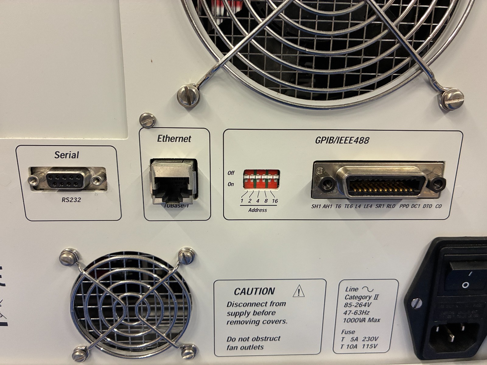 15575 Solartron Analytical 1400 / 1470E cell test system w/ 1455A frequence resp