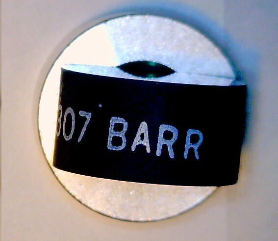 Optical Interference Filter for 326nm CWL, 10nm BW, Hard Coated, 12.5mm dia