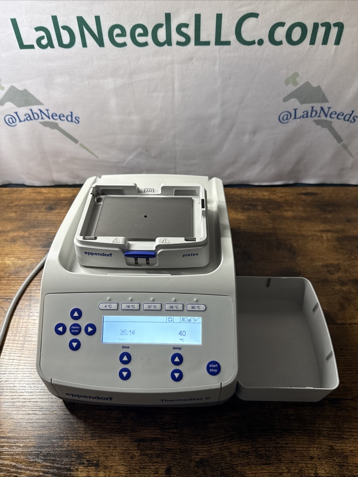Eppendorf 5382 ThermoMixer C mixer shaker PCR block + Thermo cover