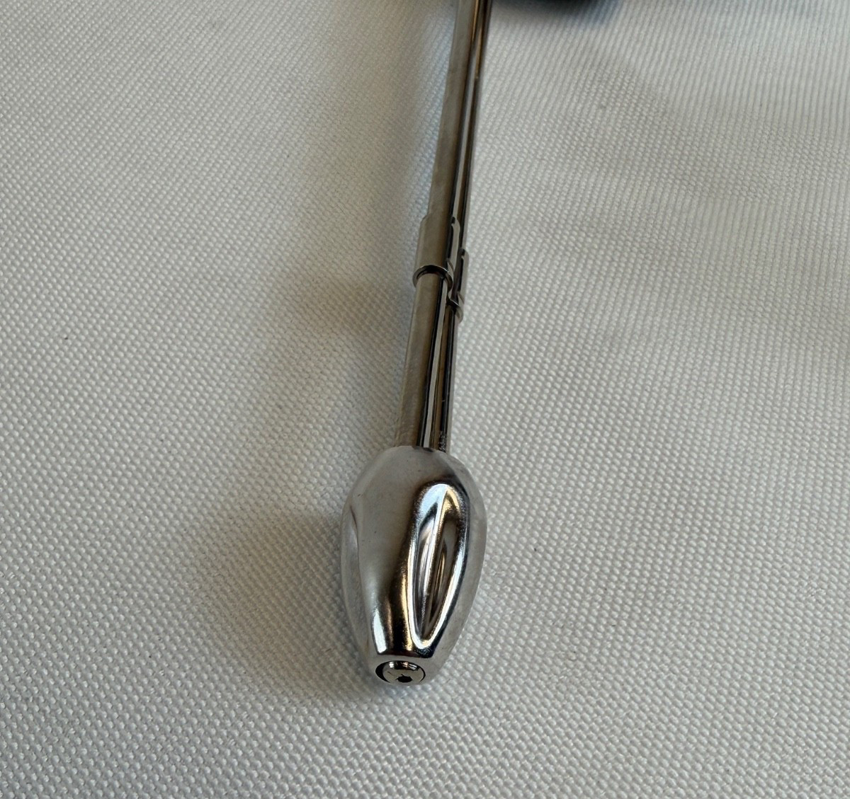 Surgical Powder Blower Urology Glass Jar #3 Rubber Bulb 4.5″ Metal Stem