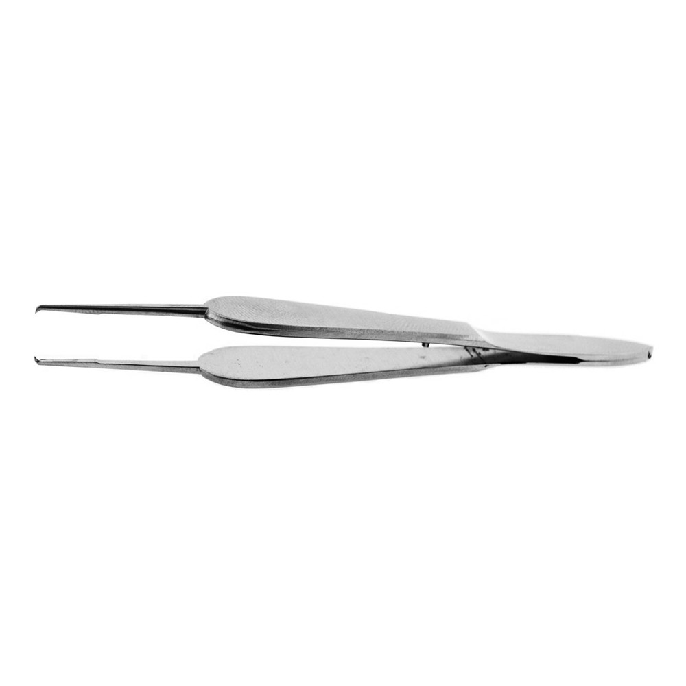 BR Surgical MANHATTAN Suturing Forceps, smooth platform, 1×2 teeth, 0.7mm wide,