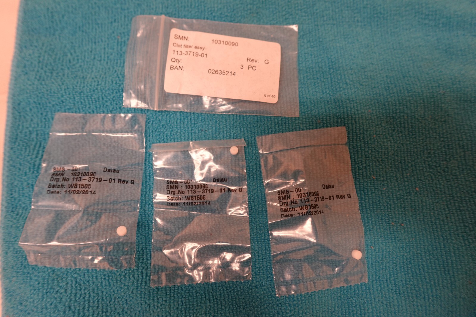 SIEMENS ADVIA – Laboratory Clot Filter Assy 10310090 / 113-3719-01 / 02635214