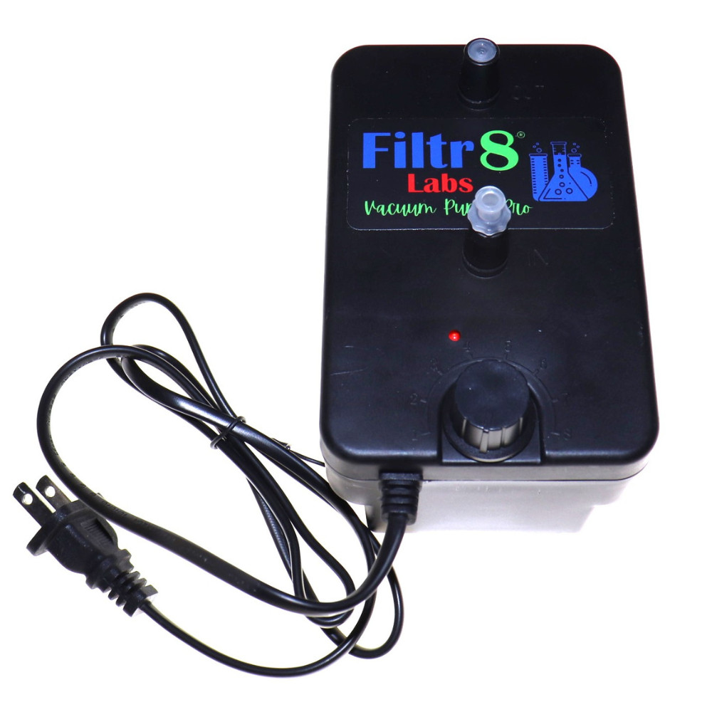 Fast Hands-Free Vacuum Filtration Pump Pro | Great for Small Labs | Filtr8