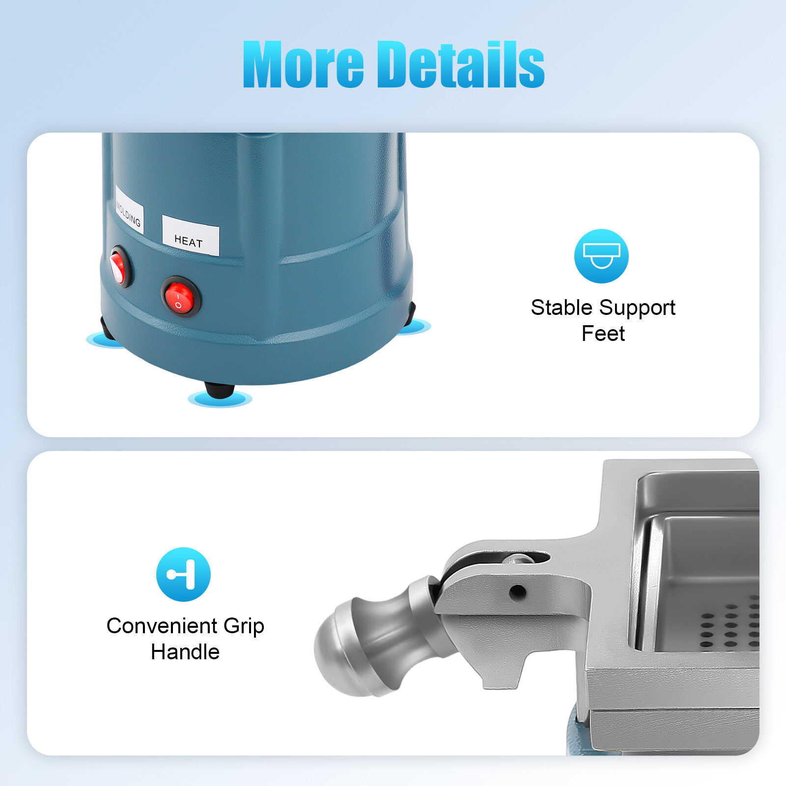 Dental Vacuum Molding Forming Machine Former Heat Thermoforming Lab Equipment~