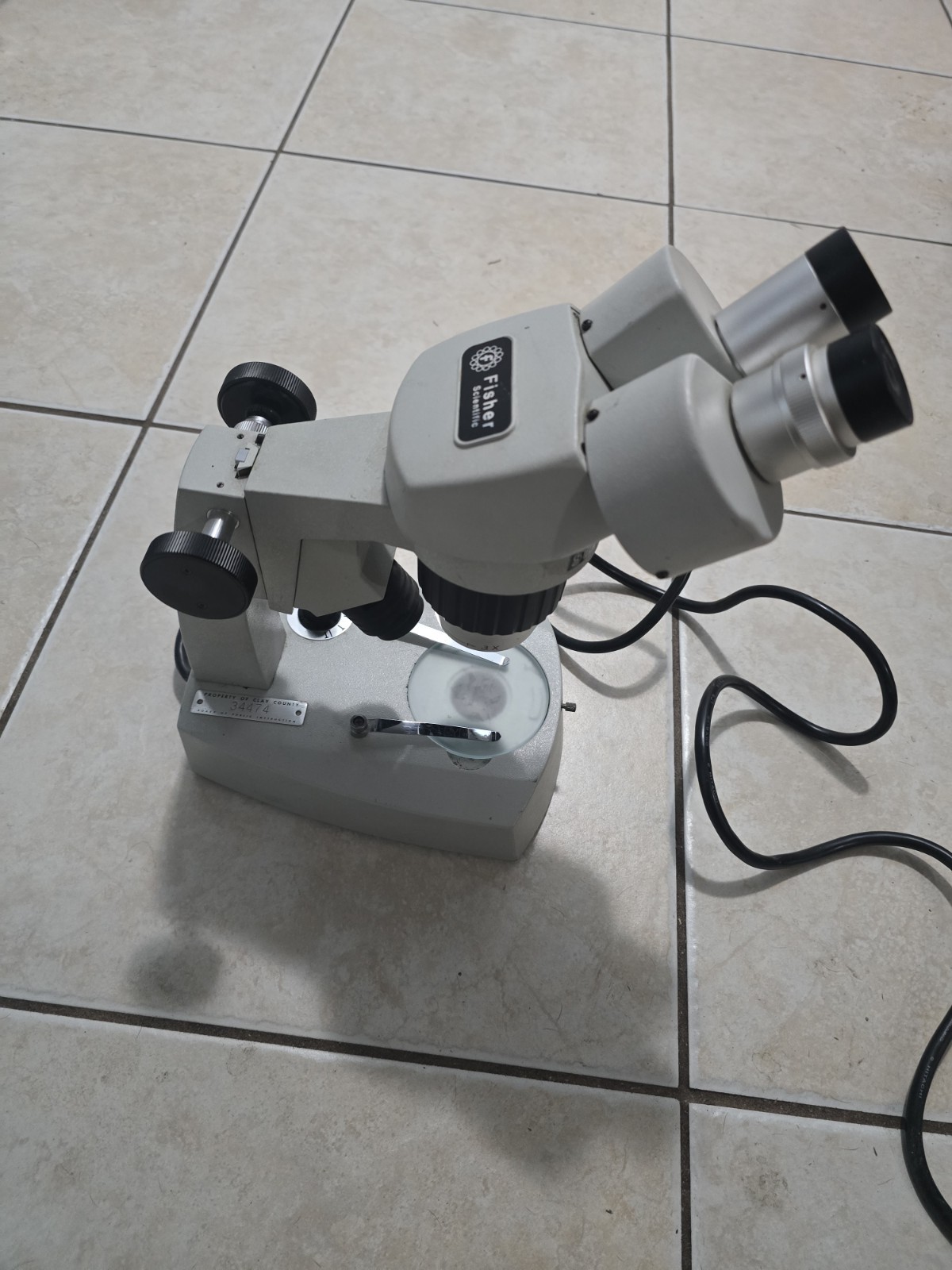 FISHER SCIENTIFIC STEREOMASTER II STEREO MICROSCOPE