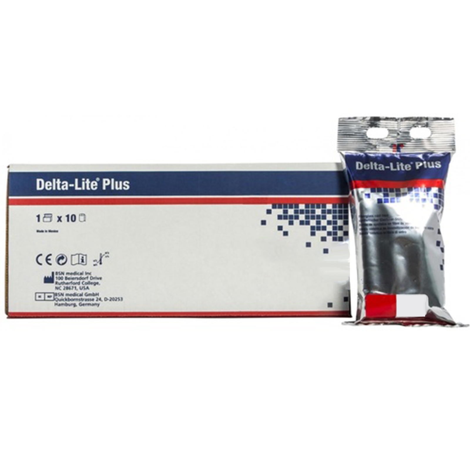 Delta-Lite Plus Cast Tape 3 Inch X 12 Foot Red 7345831 10 Ct