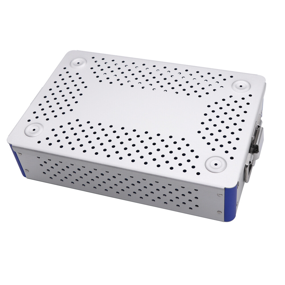 Sterilization Cassette Tray Disinfection Box Surgical Instruments 300*200*70mm