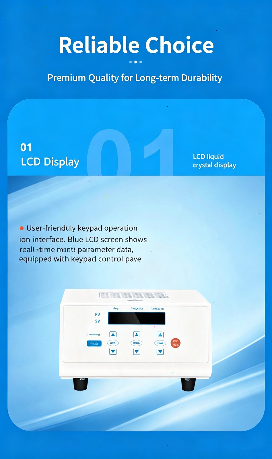 Dry Sample Concentrator with Blowing Needle Length 150mm LCD Digital Display