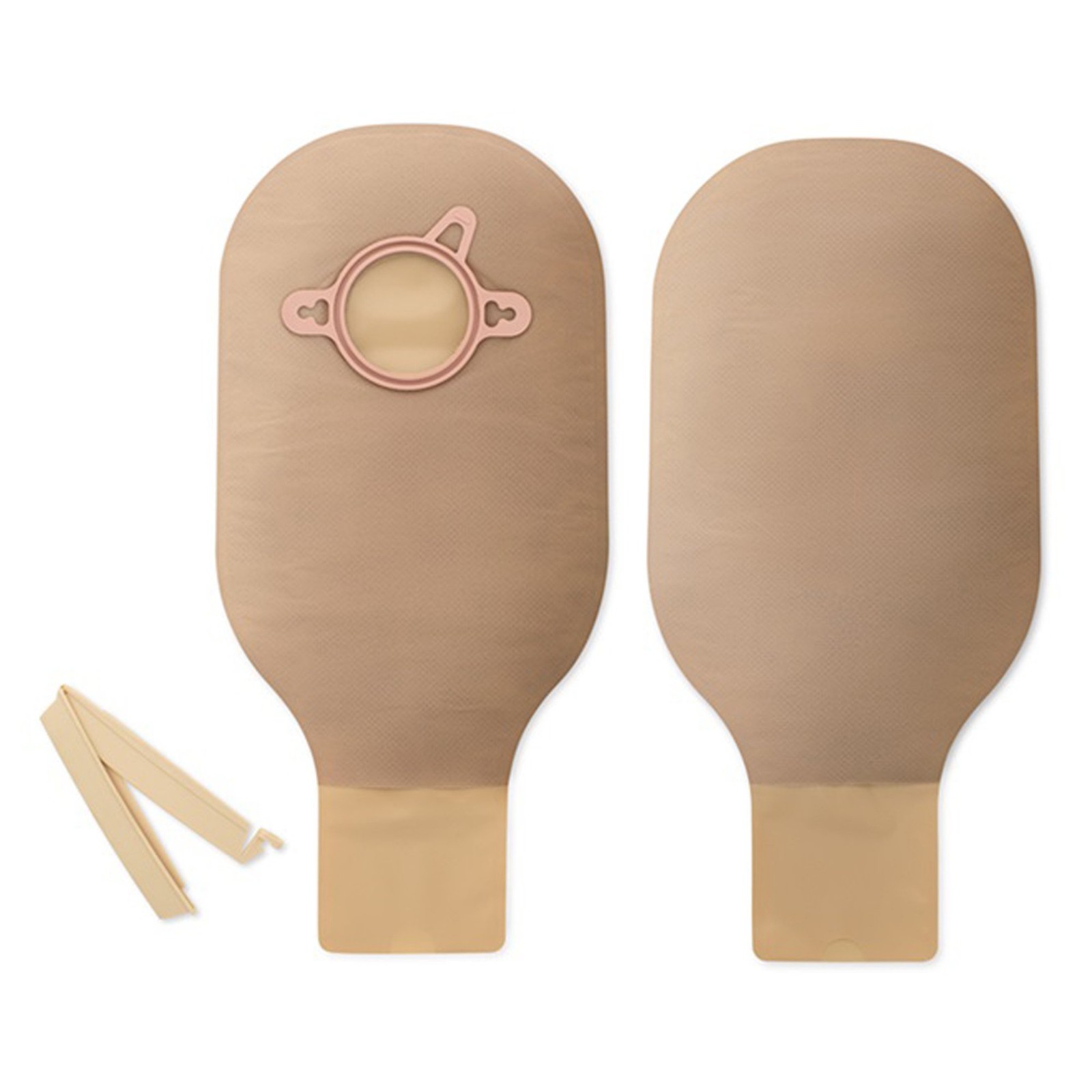 New Image 18144 Beige Colostomy Pouch, Pre-cut to Fit 70 mm Stomas, Blue Match (