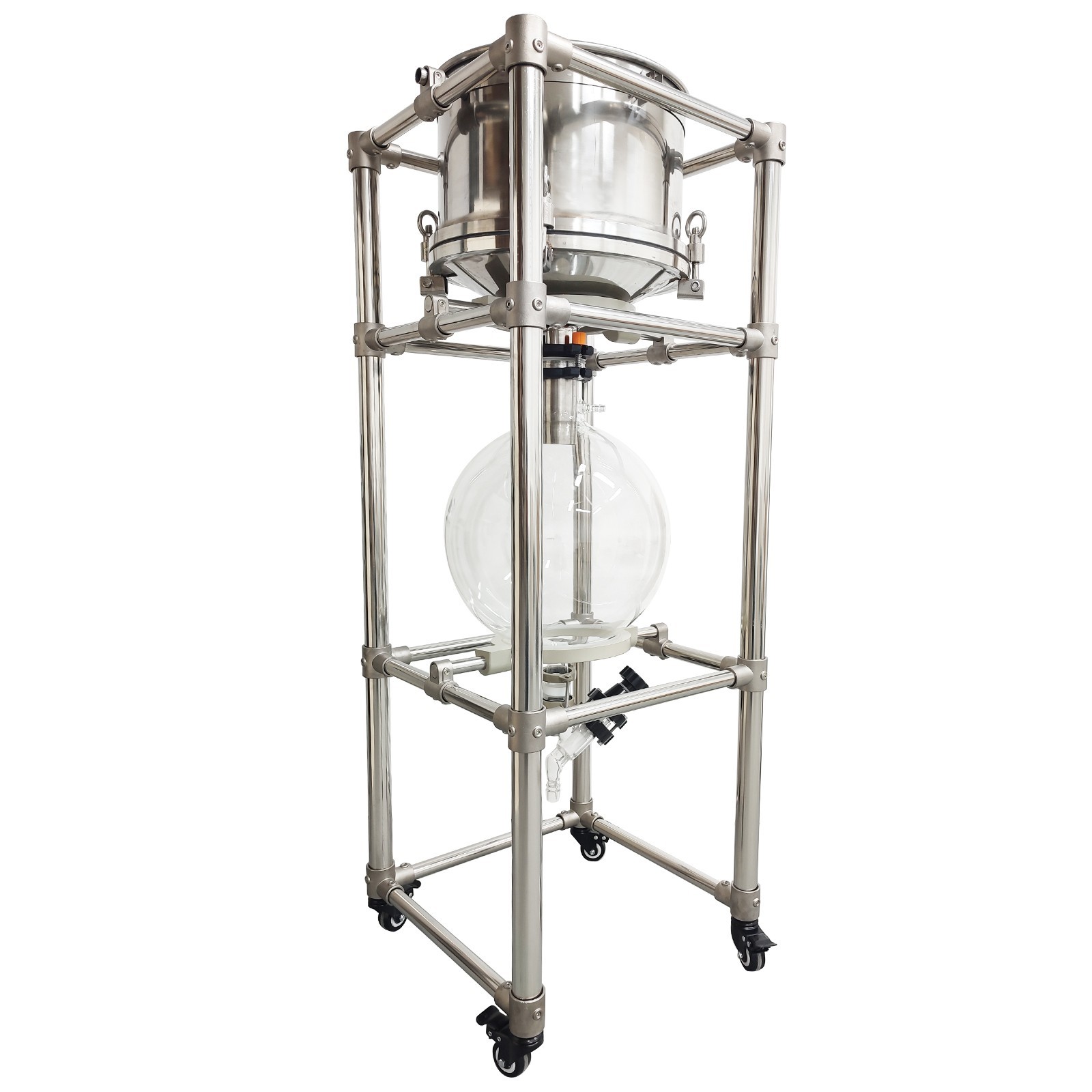 Lab Split Type Vacuum Suction Filter 304 Stainless Steel Buchner Funnel 20L