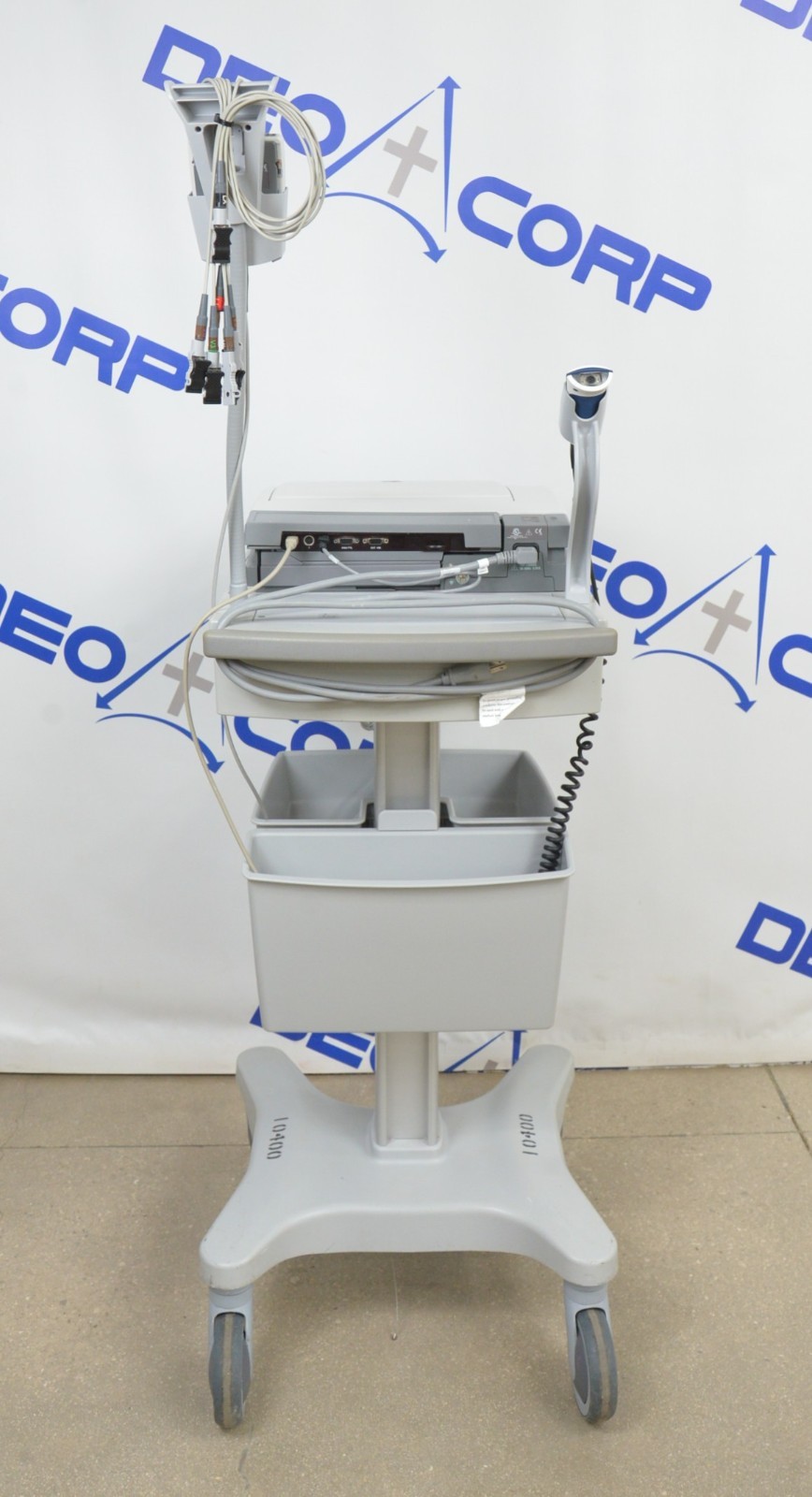 GE MAC 5500 HD Resting System W/ CAM-14 HD Acquisition Module & Barcode Scanner