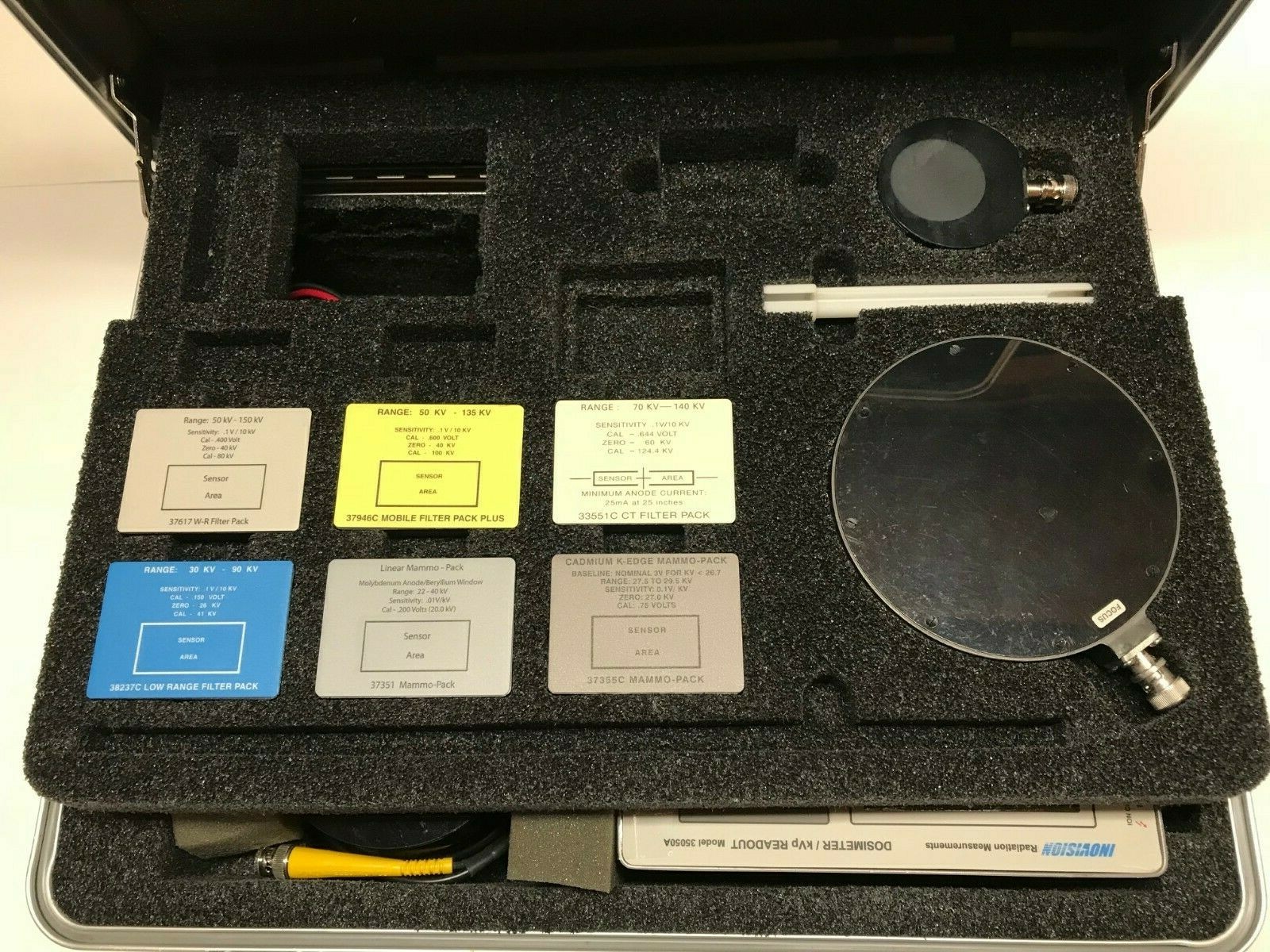 Inovision Fluke Keithley TNT meter xray test tool radcal unfors raysafe RTI RMI