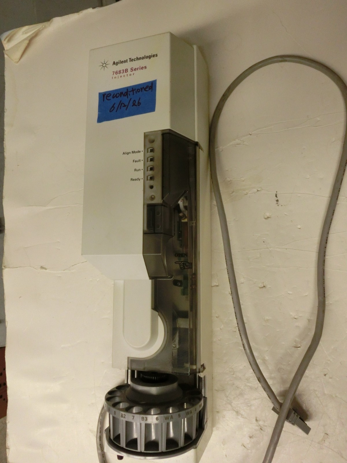 Agilent 7683B G2913A G2614A ALS Autosampler Injector 6890 7890 GC 90 D Warranty