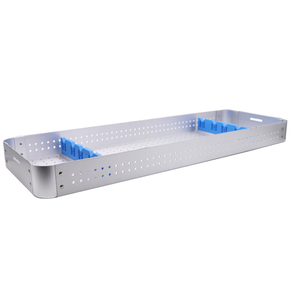 600mm*250mm*100mm Sterilization tray case container Aluminum Alloy box Autoclave