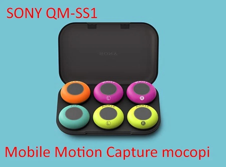 SONY QM-SS1 Mobile Motion Capture mocopi VTuber Vr Metaverse New Sensor Tracking