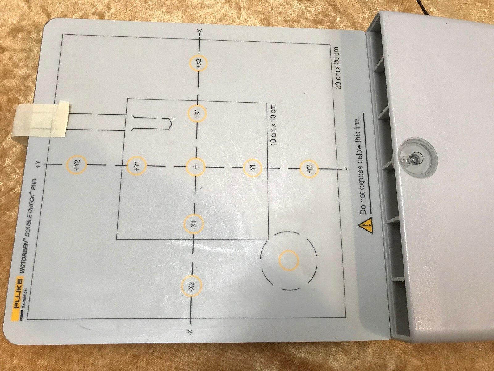 FLUKE VICTOREEN Double Check PRO QA xray constancy test meter unfors raysafe acr