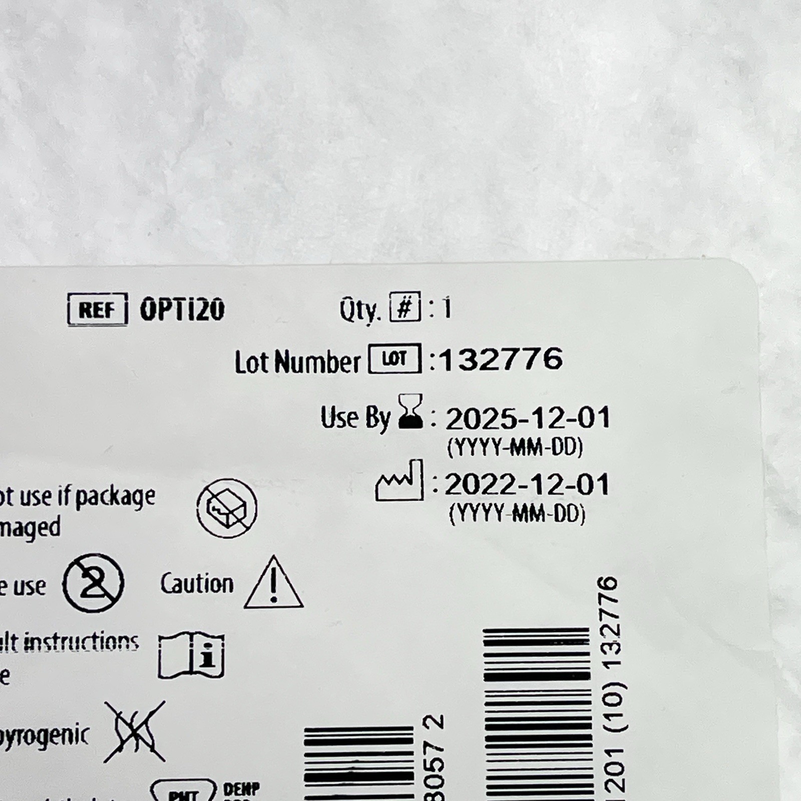 2-PACK OPTISITE ARTERIAL PERFUSION CANNULA BLUNT TIP INTRODUCER 20F (6.7 mm)