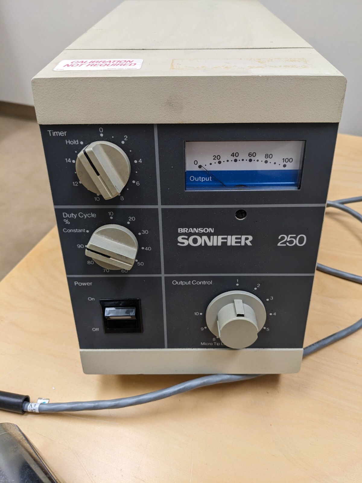 Branson 250 Sonifier with Probe