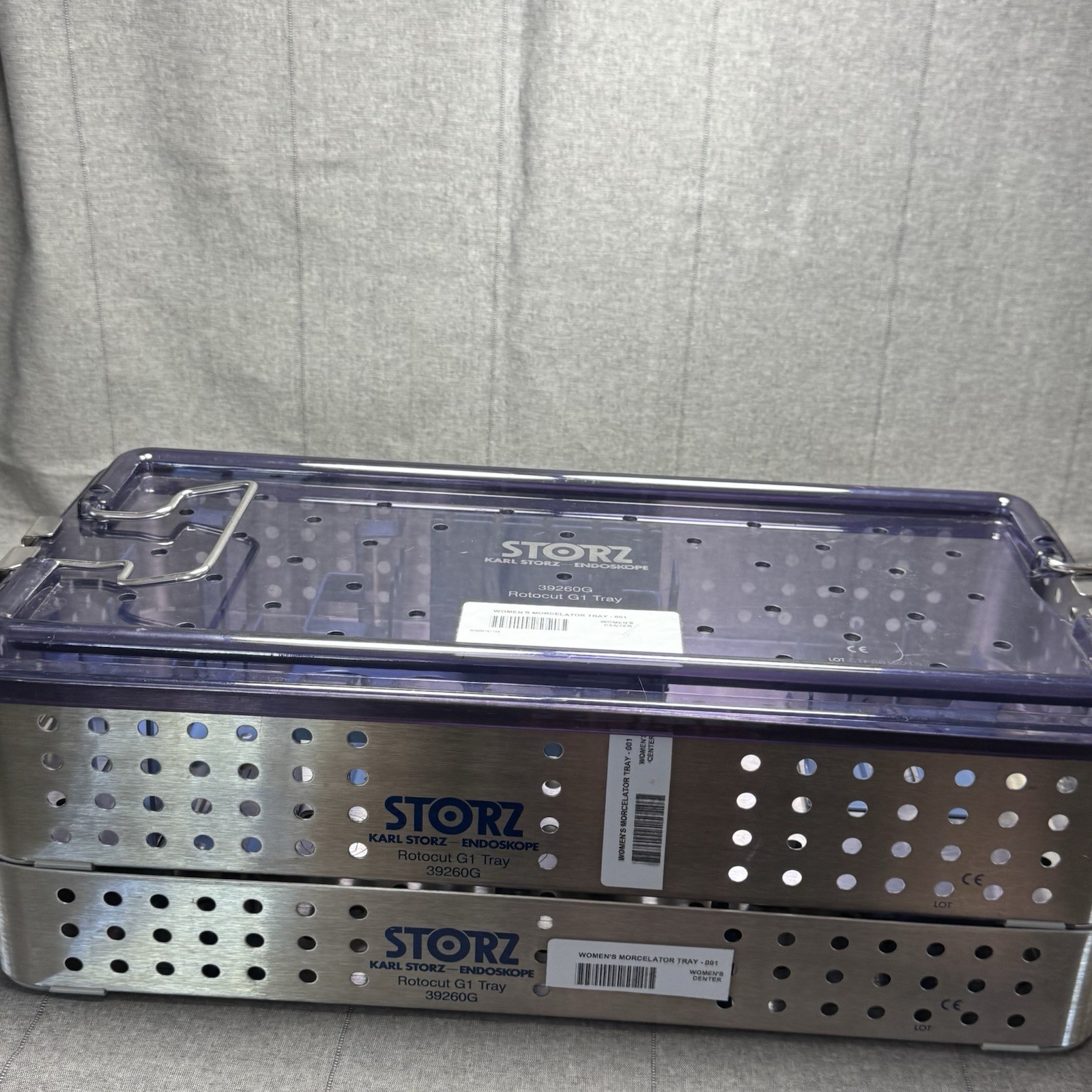 KARL STORZ 39260G ENDOSKOPE PRODUCT Sterilization Trays 2 level With Dividers