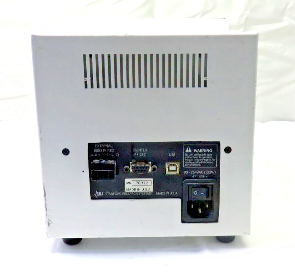 STANFORD Research Systems OptiMelt Automated Melting Point System, PARTS/ REPAIR