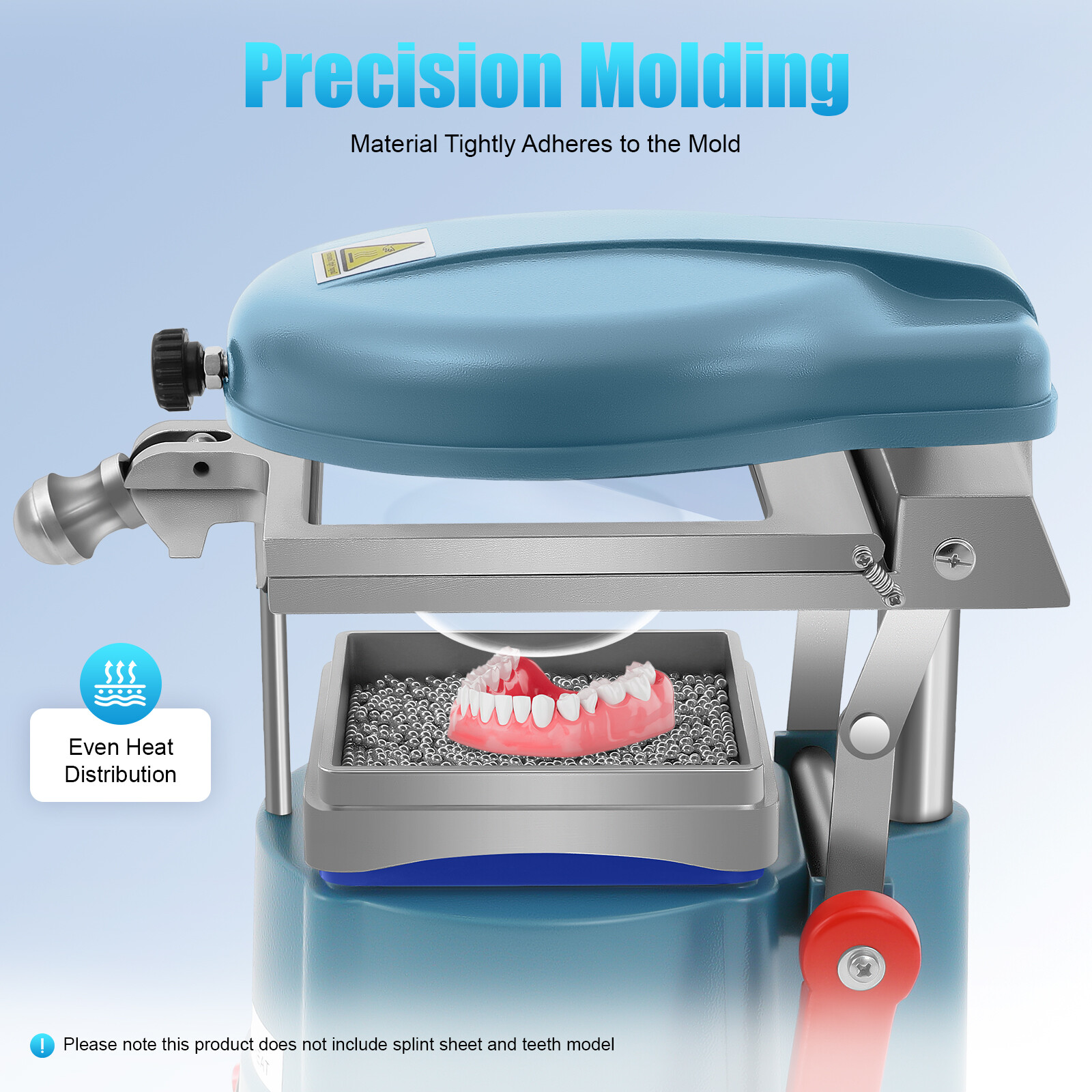 Dental Vacuum Molding Forming Machine Former Heat Thermoforming Lab Equipment~
