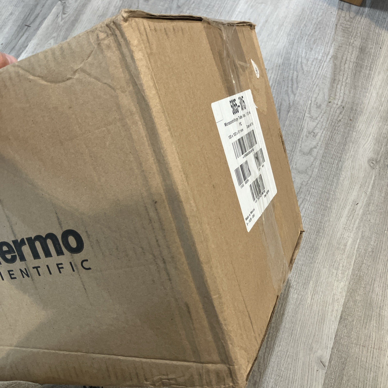 NEW Thermo 5055-5015 Microcentrifuge Tube Box 1.5ml 133x133x51 mm Case of 24 MEX