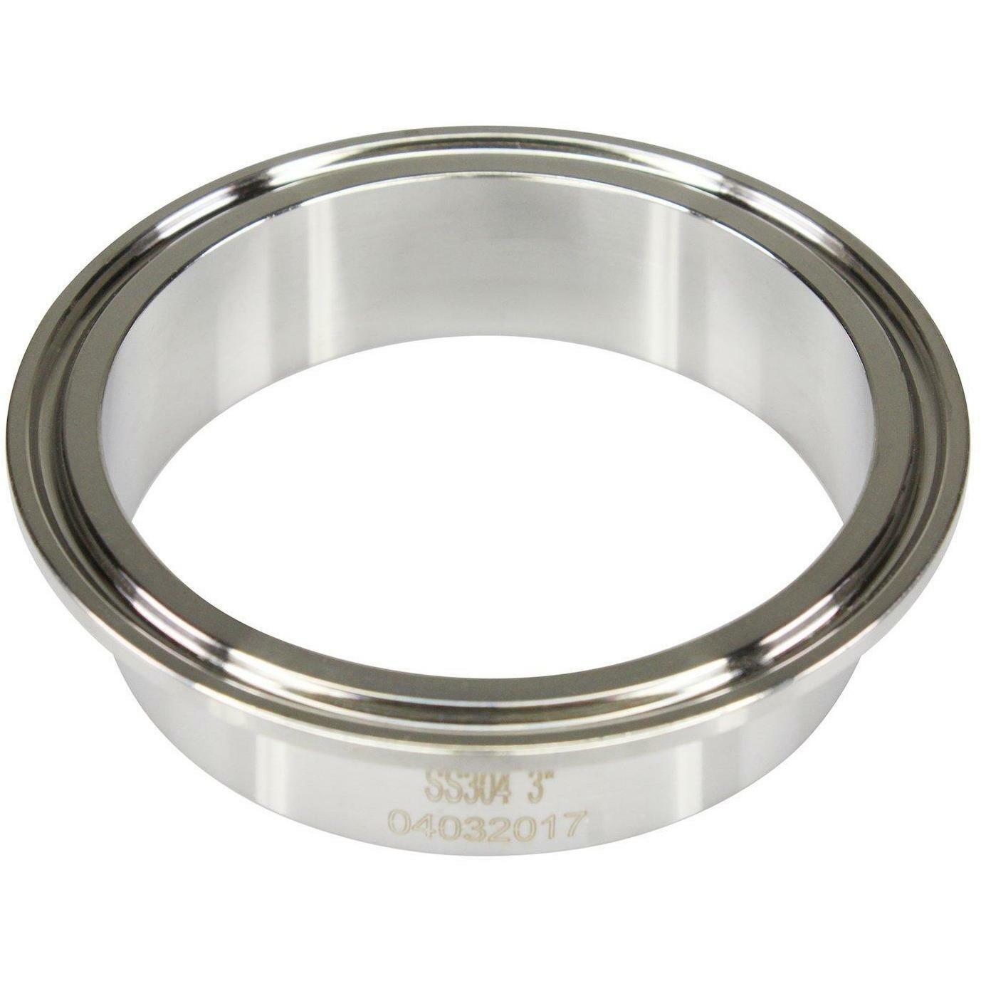 BVV 304 Grade Stainless Steel Tri-Clamp/ Tri Clover Ferrule