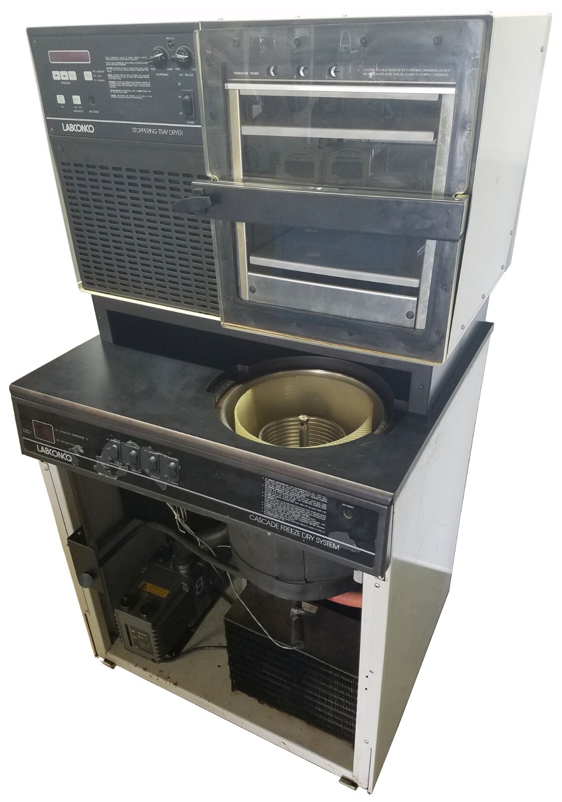 Labconco Lyphlock 12 Cascade Freeze Dry System & Stoppering Tray Dryer ~Repair