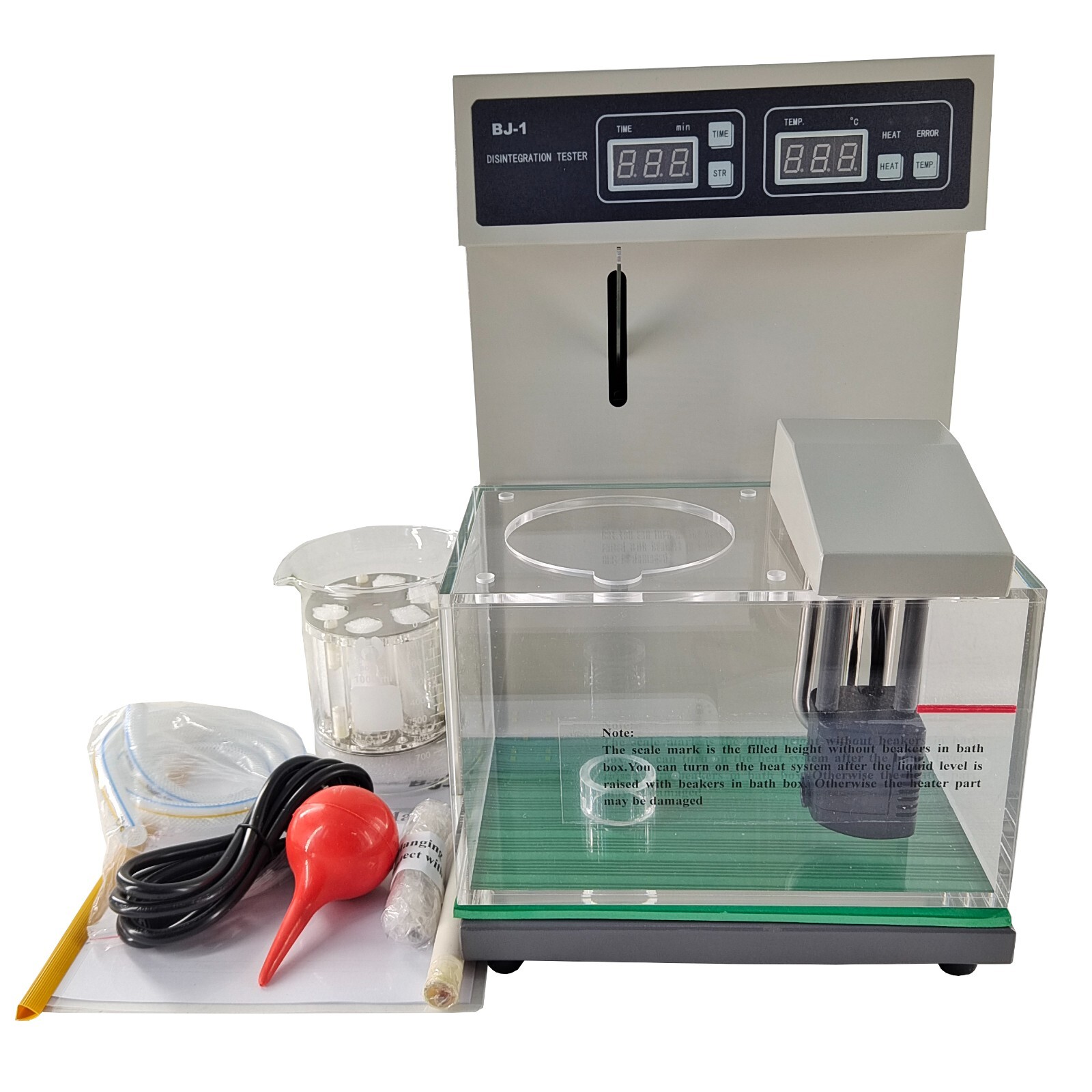 Tablet Disintegration Tester Disintegration Time Limit Tester with Single Cup