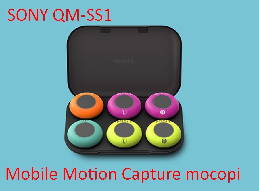 SONY QM-SS1 Mobile Motion Capture mocopi VTuber Vr Metaverse New Sensor Tracking
