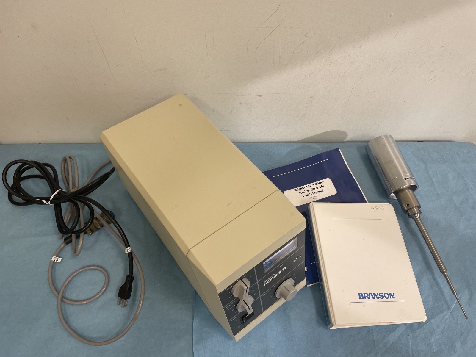 Branson Sonifier 450 Ultrasonic Cell Disruptor