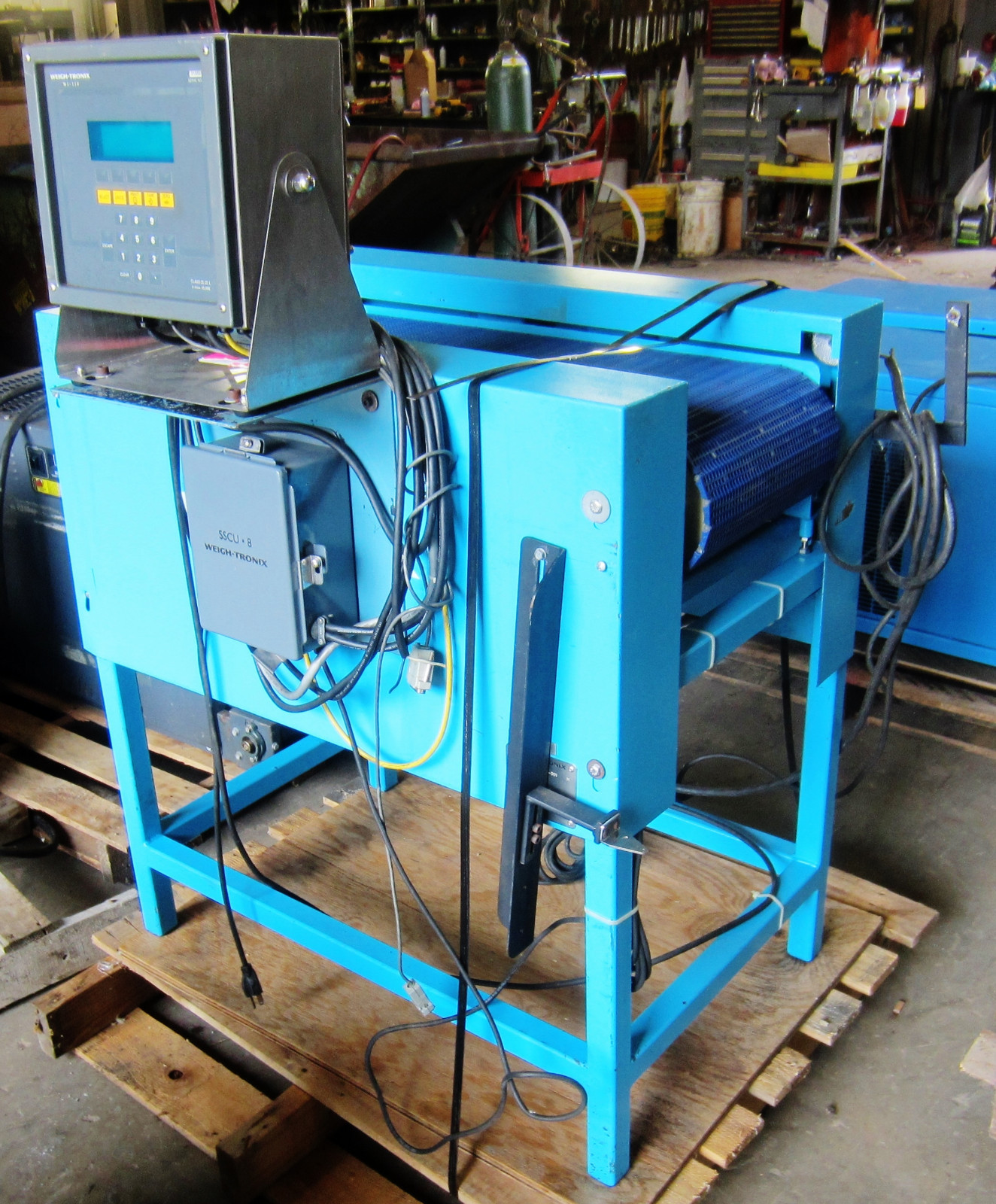 Weigh-Tronix CVC361-0012 100 LB Pound 36 x 12 Inch Check Weigh Conveyor Scale