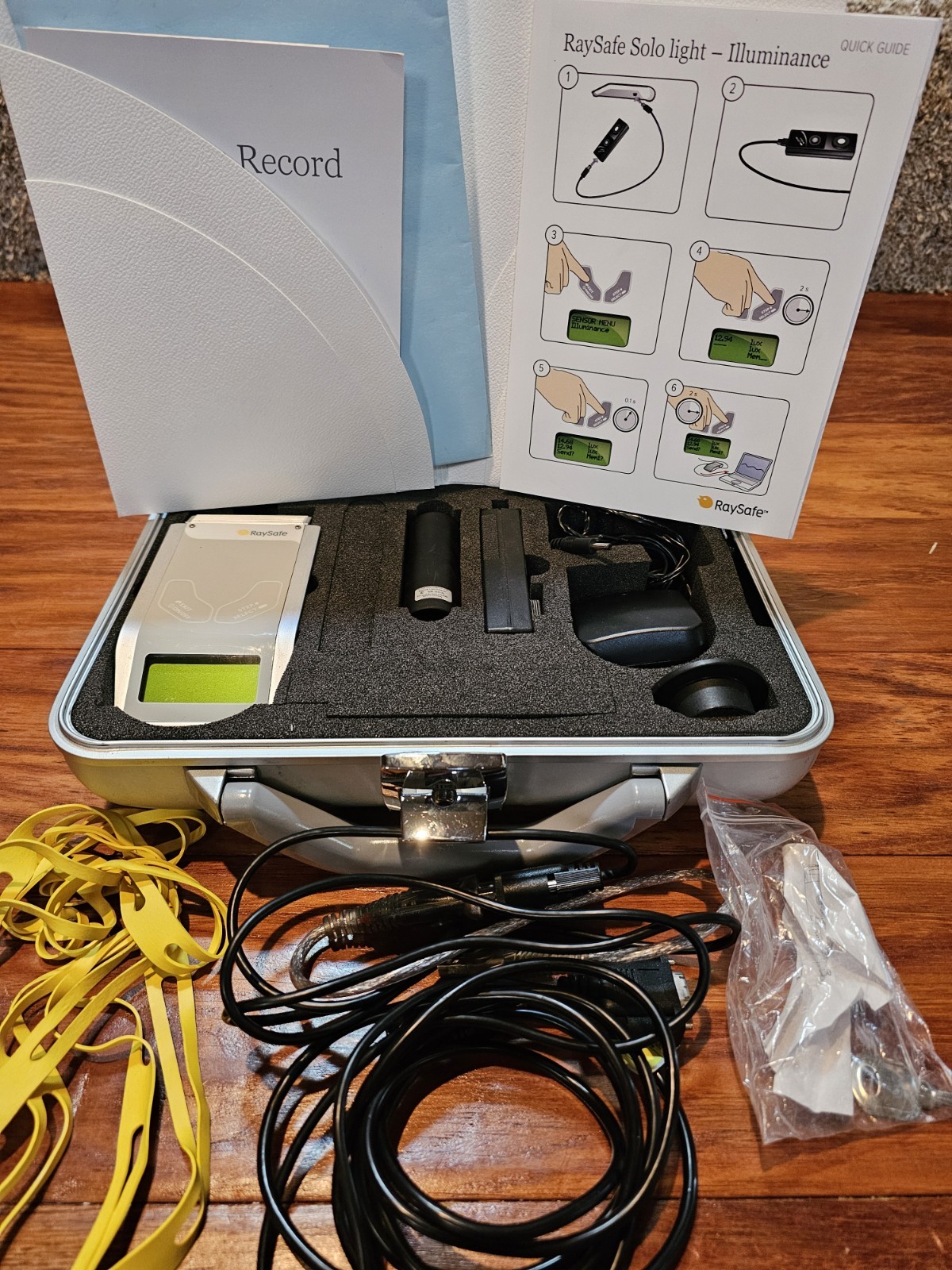 Unfors RaySafe 8221011-A Solo Base Unit W/ Light Probe/ Meter – Light Detector