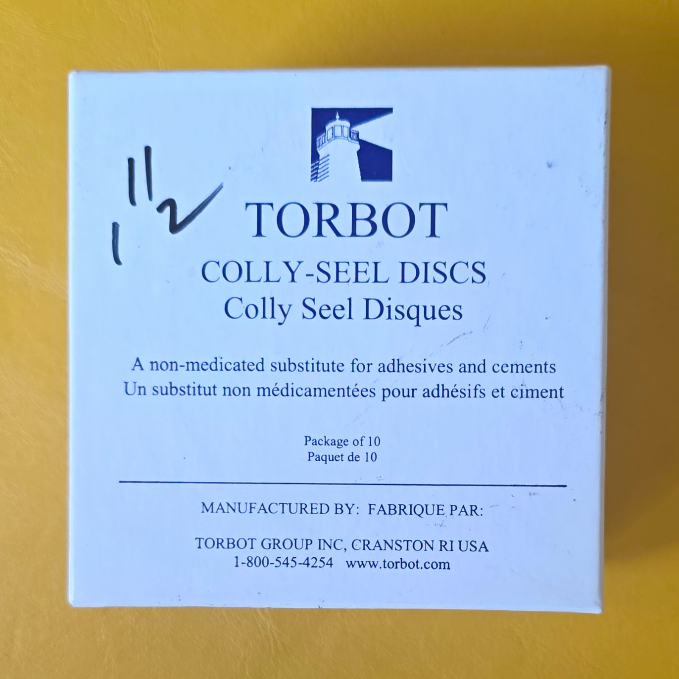 Torbot Colly-Seel Discs 3in Standard 3in Thick,Pack of 10 MS222B I Have 20 Boxes