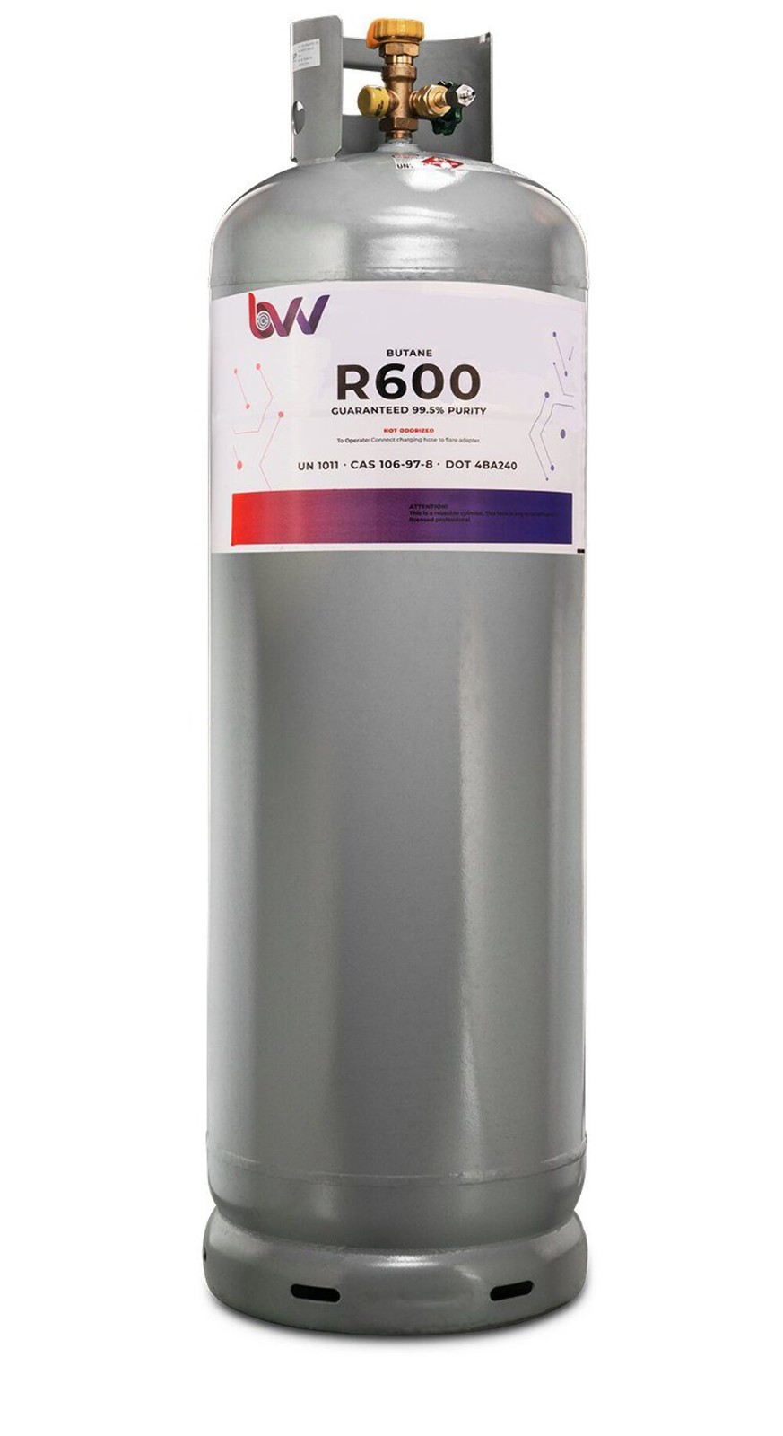 BVV 120LB DIPTUBE Tank High Purity USA N-BUTANE R600 – 99.5% Guaranteed